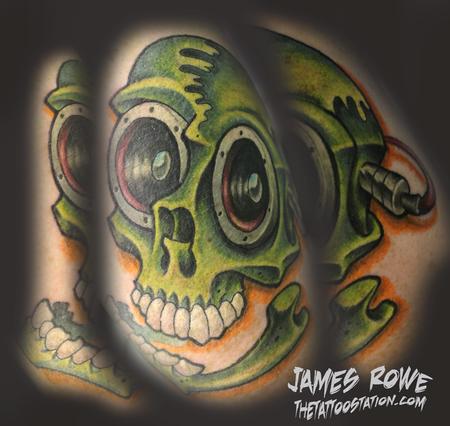 James Rowe - Speaker skull