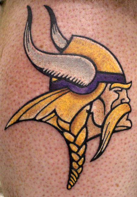 Jeff Stevens - Vikings logo