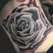 Tattoos - Monochromatic Gray Rose - 61935
