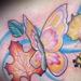 Tattoos - Butterly with Leaves - 60743