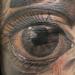 Tattoos - Black and Grey Eye  - 60747