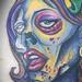 Tattoos - Severed Head Zombie Girl - 61036