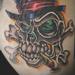 Tattoos - Tophat Skull - 61047