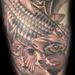 Tattoos - Traditiona Koi Black and Grey - 60756