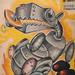 Tattoos - robot dog  - 70898