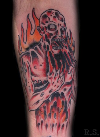 Rob Scheyder - Burning Zombie.