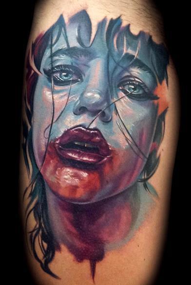 vampire tattoo, antonio proietti tattoos by Antonio Proietti : Tattoos