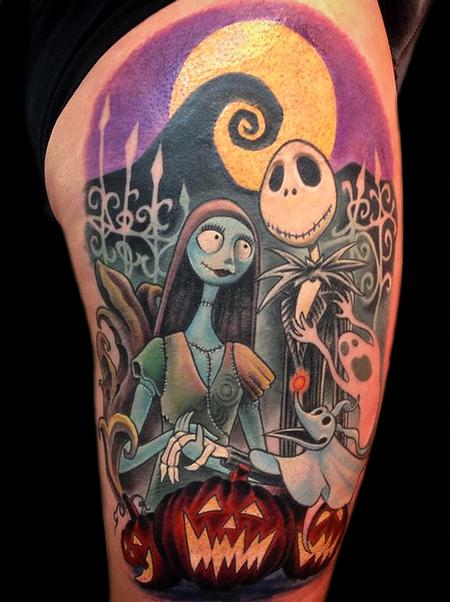 The Nightmare Before Christmas Tattoos