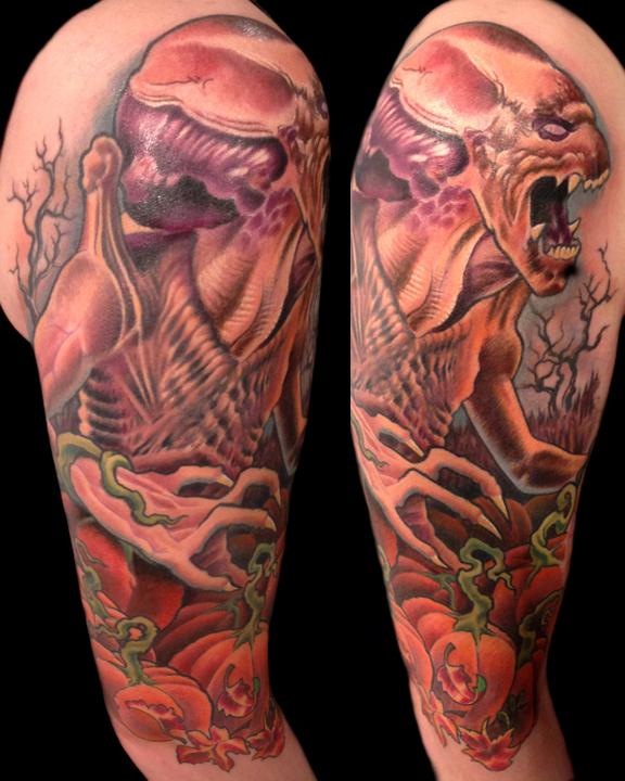 Pumpkinhead by Audi Tattoos