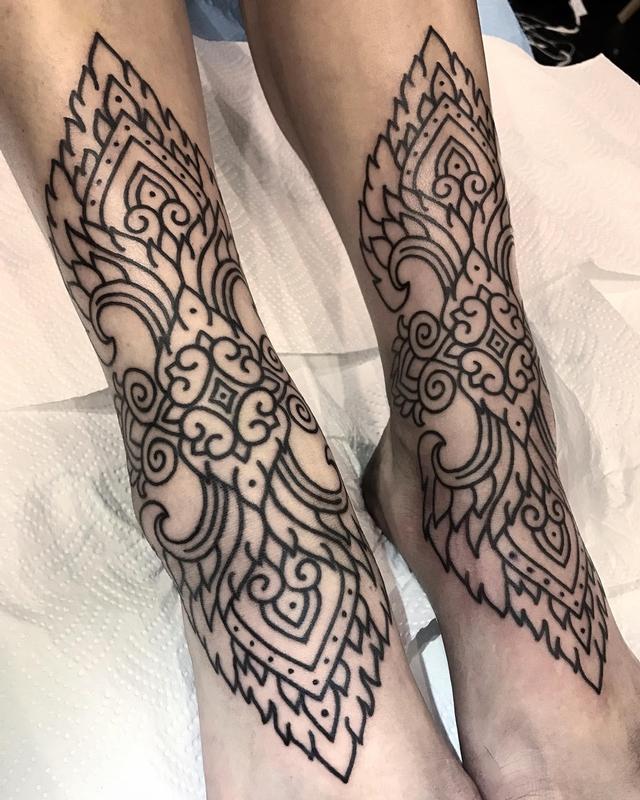 Ornamental Blackwork by Clinton Lee TattooNOW
