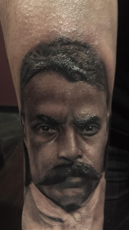 Emiliano Zapata by Daniel Rodriguez : Tattoos