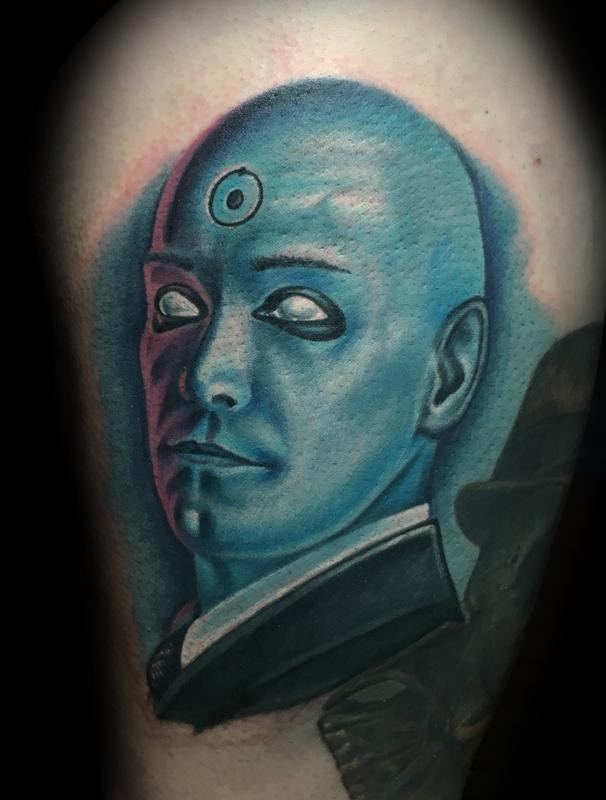 Dr. Manhattan by Danny Elliott TattooNOW