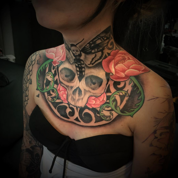 death head moth by jared blue tattoonow death head moth by jared blue tattoonow