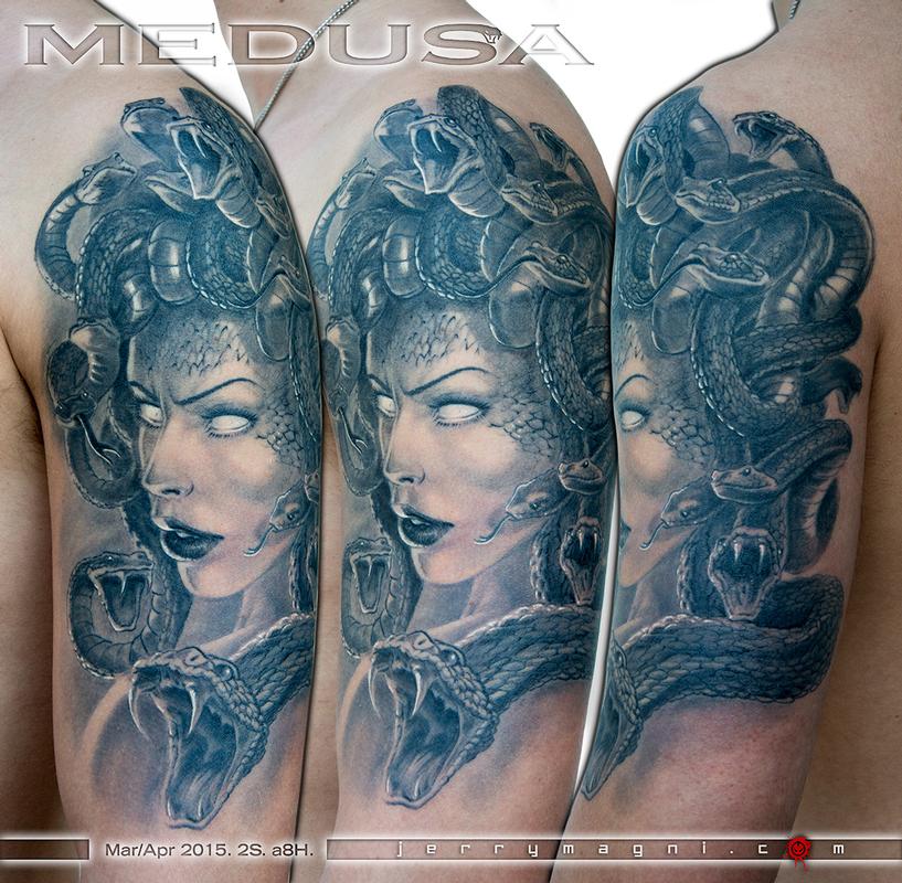 Medusa by Jerry Magni: TattooNOW