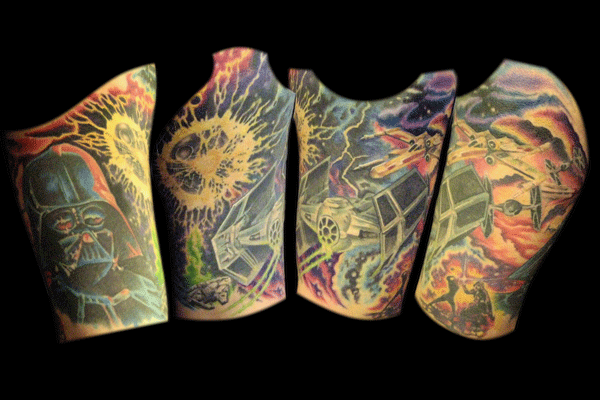 star wars tattoo by ryan speed tattoonow star wars tattoo by ryan speed tattoonow