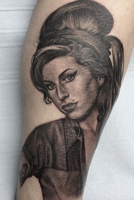 Tattoos - Amy Winehouse portrait - 114448