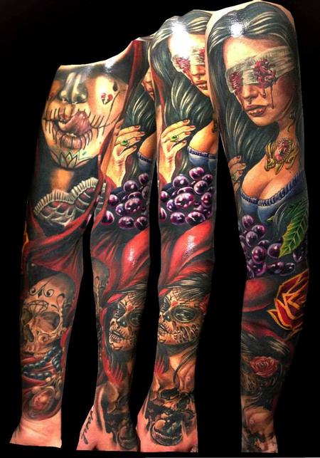dead space tattoo sleeve