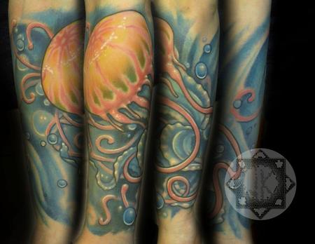 The Art of Joe King - Jelly Fish Tattoo