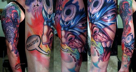 Ernesto Nave - Daredevil sleeve in progress