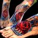 Tattoos - anchor rose - 59176