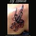 Tattoos - Tattoo Farfallina e Lettere - 86227