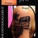 Tattoos - Tattoo copertura con chitarra , Cover up Tattoo guitar - 84414