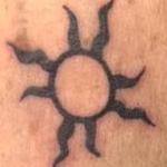 Tattoos - tribal sun - 102509