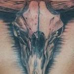 Tattoos - bull skull - 106318