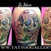 Tattoos - Tattoo Teschio e diamanti , Skull tattoo - 87027