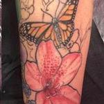 Tattoos - avambraccio floreale - 101157