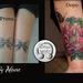 Tattoos - Tattoo cover up con peonie  - 89200