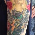 Tattoos - Healed owl - 116063