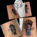 Tattoos - Tattoo mini Geisha e Ninja  - 82513