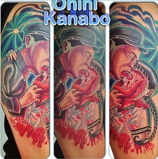 japanese anime by Onini Kanabo: TattooNOW