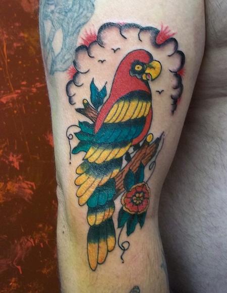 Tattoos - parrot - 57142