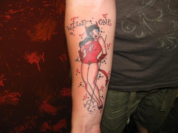 Tattoos - Traditional Devil Girl - 45394