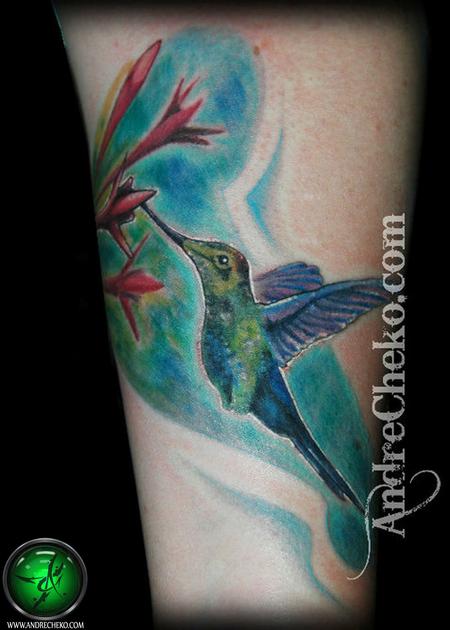 Andre Cheko - Hummingbird Tattoo