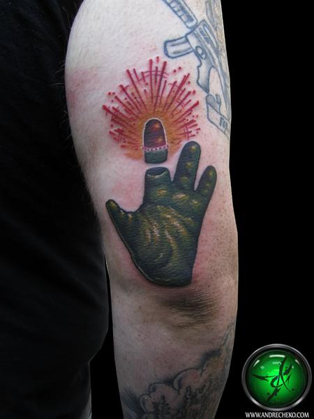 Tattoos - Spiritual hand tattoo - 69440