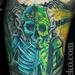 Tattoos - Glowing dead skeleton tattoo - 69396