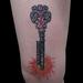 Tattoos - Memorial key tattoo - 69444