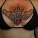 Tattoos - Sacred heart chest tattoo - 69429