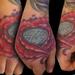 Tattoos - Rose and diamond hand tattoo - 69451