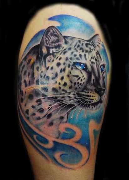 Justin Buduo - snow leopard