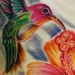 Tattoos - Hummingbird and Hibiscus - 49608