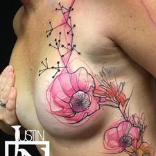 Tattoos - Flowers - 112041