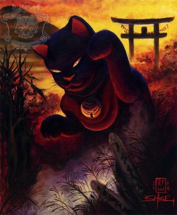 Tattoos - Dark Cat Art - 39135