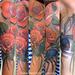 Tattoos - Black widow and roses - 93234