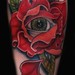 Tattoos - eye rose - 43517