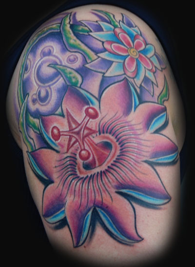 Flower Sleeve by Mike Pace: TattooNOW