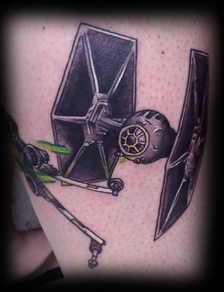 Eli Williams - Tie Fighter and X-Wing Dogfight!